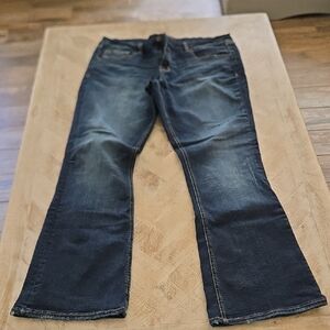 Black Denim Jeans - Dark Blue